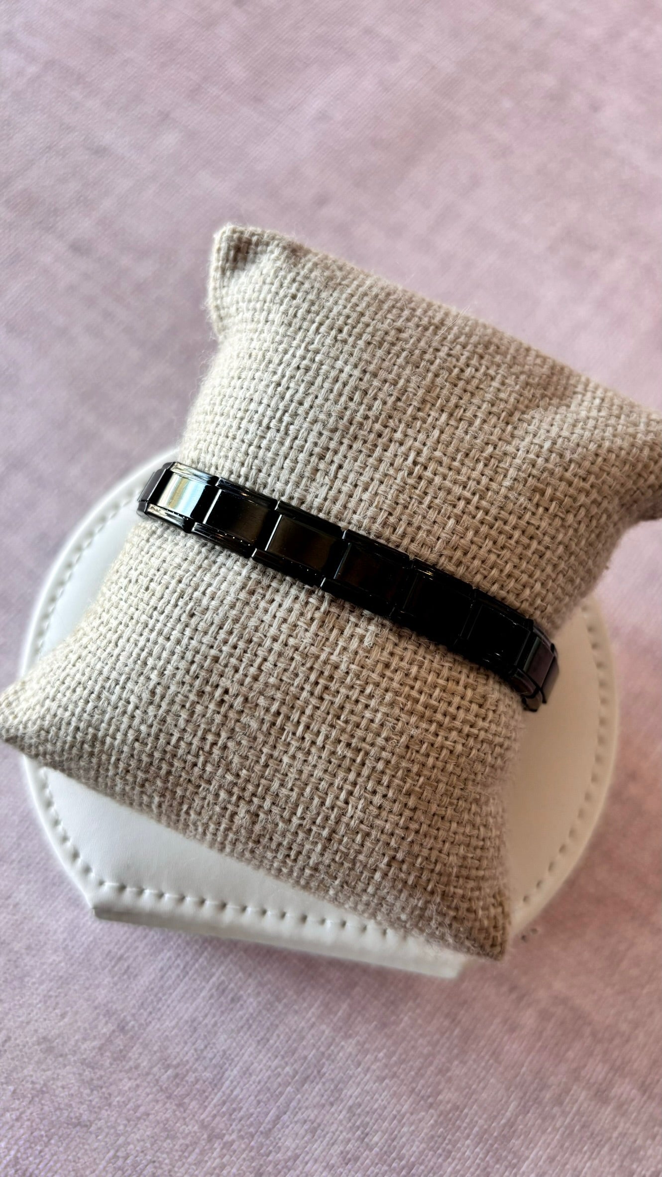 Pulsera italiana negra