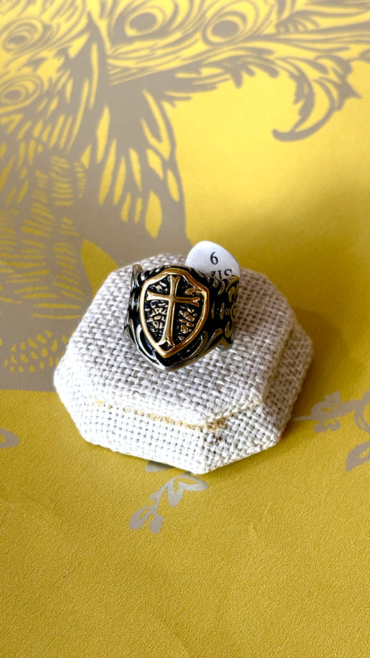 Anillo de cruz