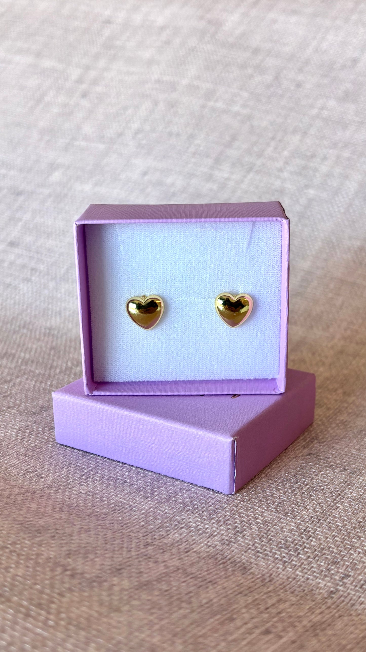 Aretes de corazón