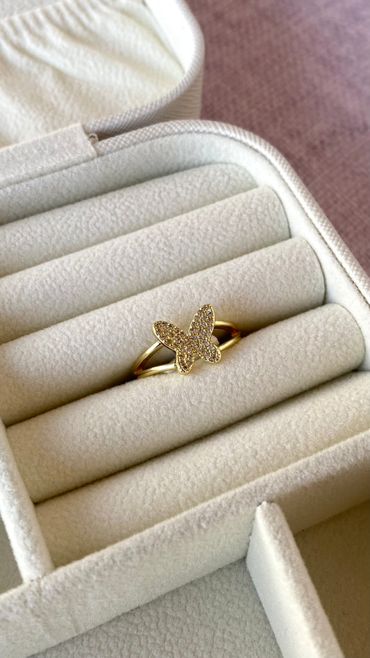 Anillo de mariposa